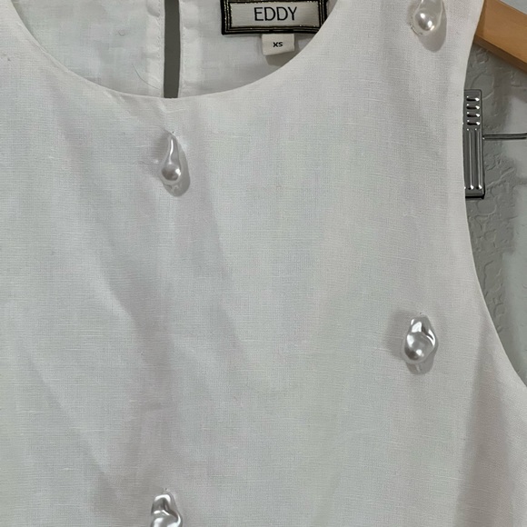 Eddy Mattie Dress in Pearly White - Picture 8 of 10